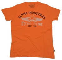 Alpha Ind. T-Shirt Live Free Alpha Ind. T-Shirt Live Free