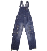Jet Lag Latzhose Denim