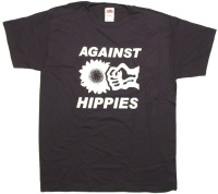 T-Shirt Against Hippies
