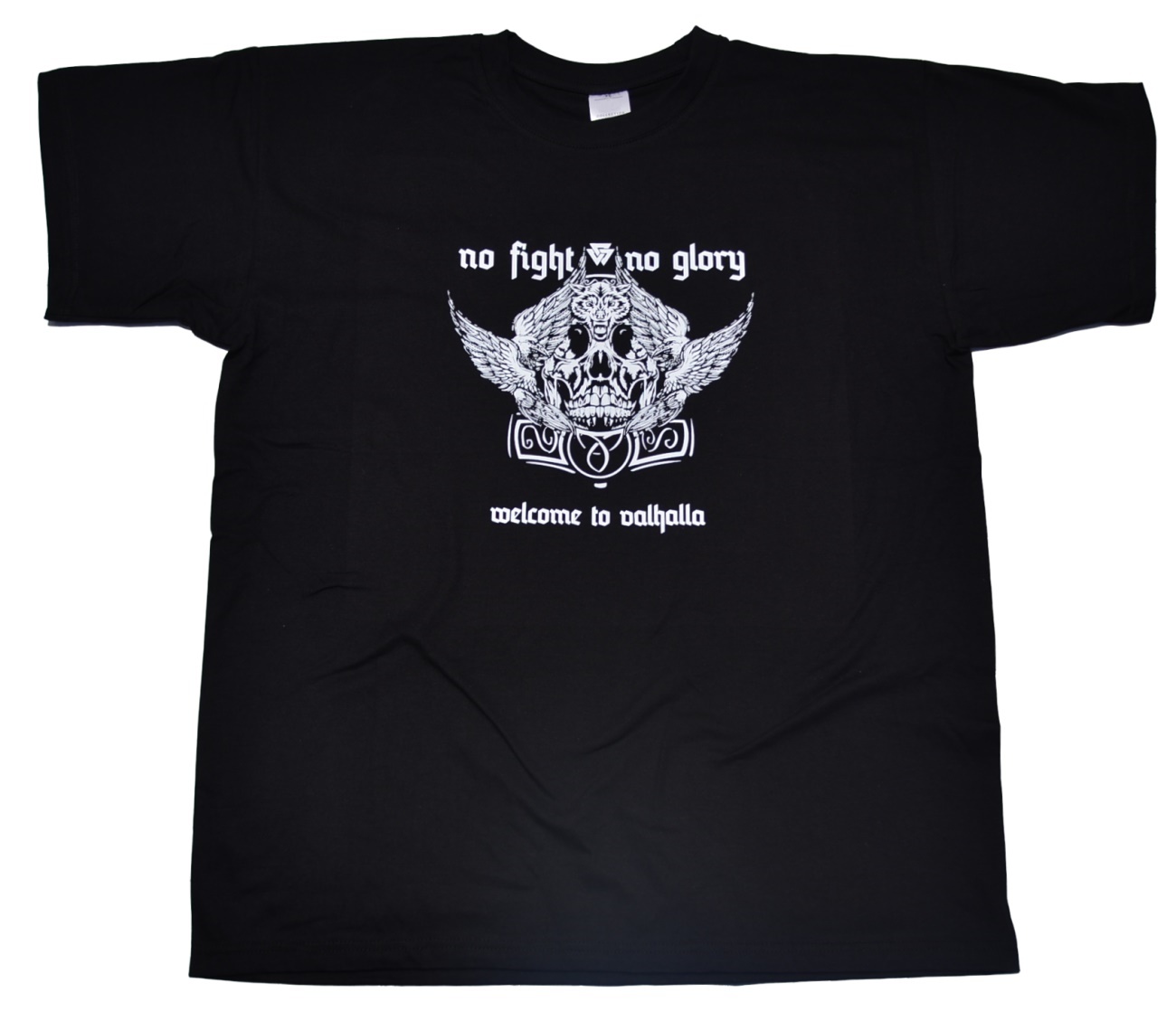T-Shirt Welcome To Valhalla No fight no glory Viking Style G76