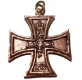 Kettenanh�nger Eisernes Kreuz aus Bronze