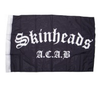 Fahne Skinhead A.C.A.B.