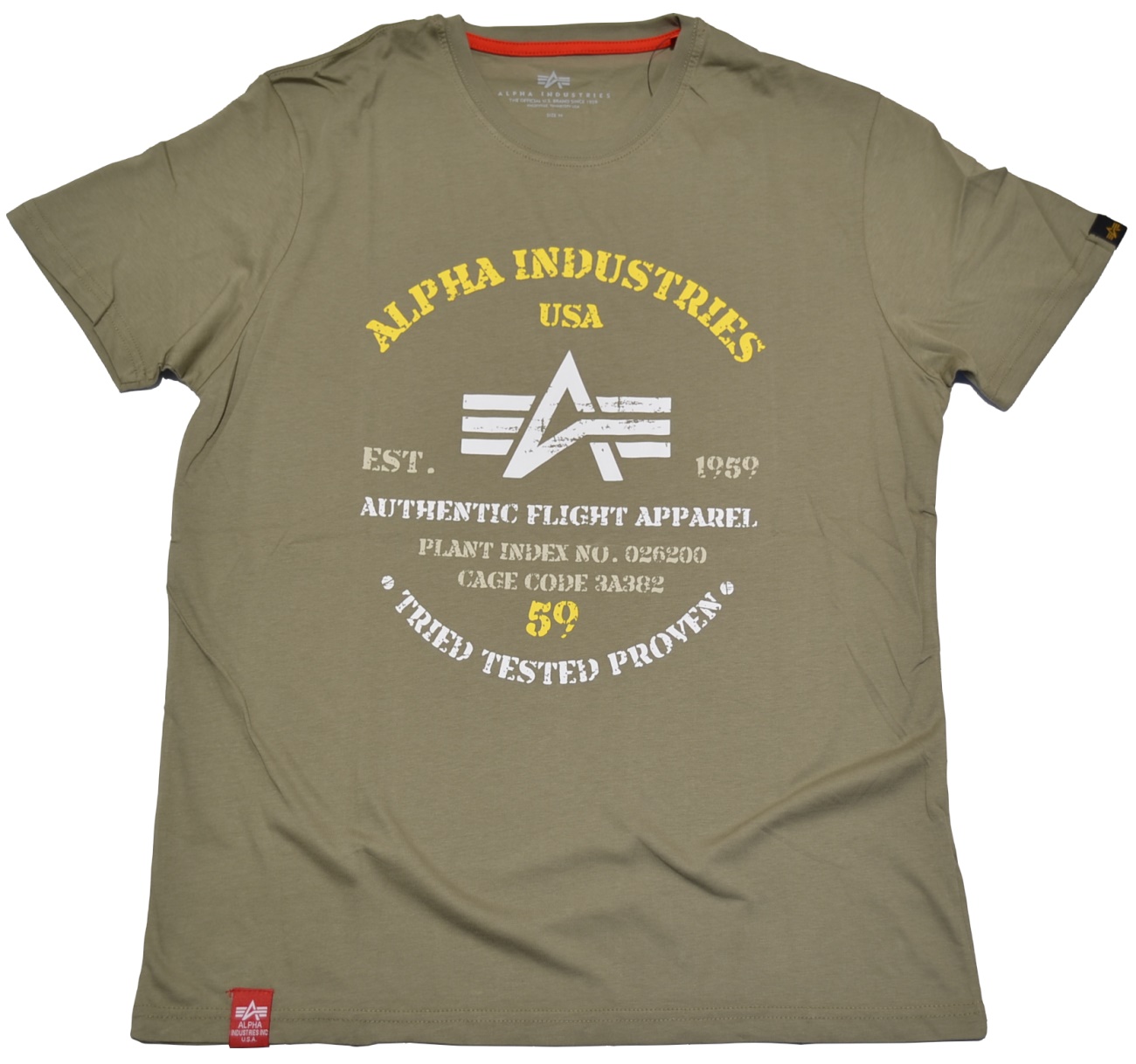 Alpha Industries T-Shirt Authentic Print T