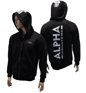 Alpha Industries Kapuzenjacke Bag Print Zip Hoody
