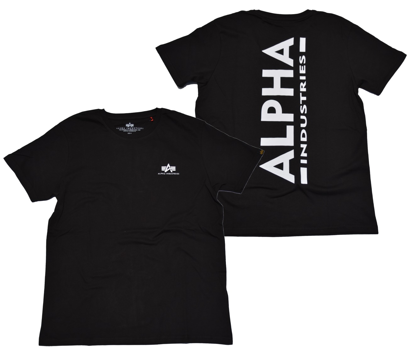 Alpha Industries T-Shirt Backprint T - Alpha Industries T-Shirts - Rascal  Streetwear - Online-Shop - Details - 128507s Alpha Industries