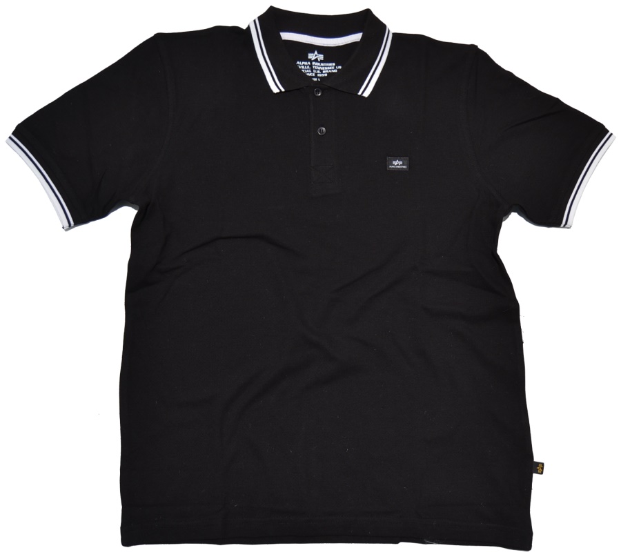 Alpha Industries Polo-Shirt Twin Stripe II