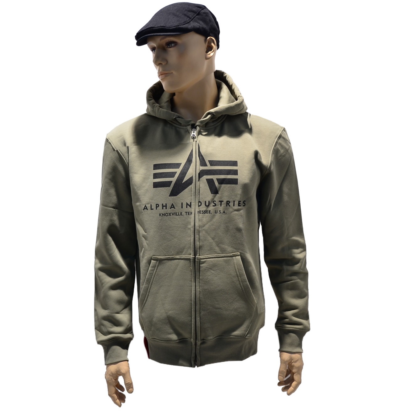 Alpha Industries Kapuzenjacke Big A Basic Zip Hoody Alpha Industries Shop 1725o