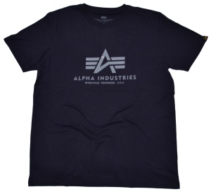 Alpha Industries T-Shirt 100501 Classic T in dunkelblau