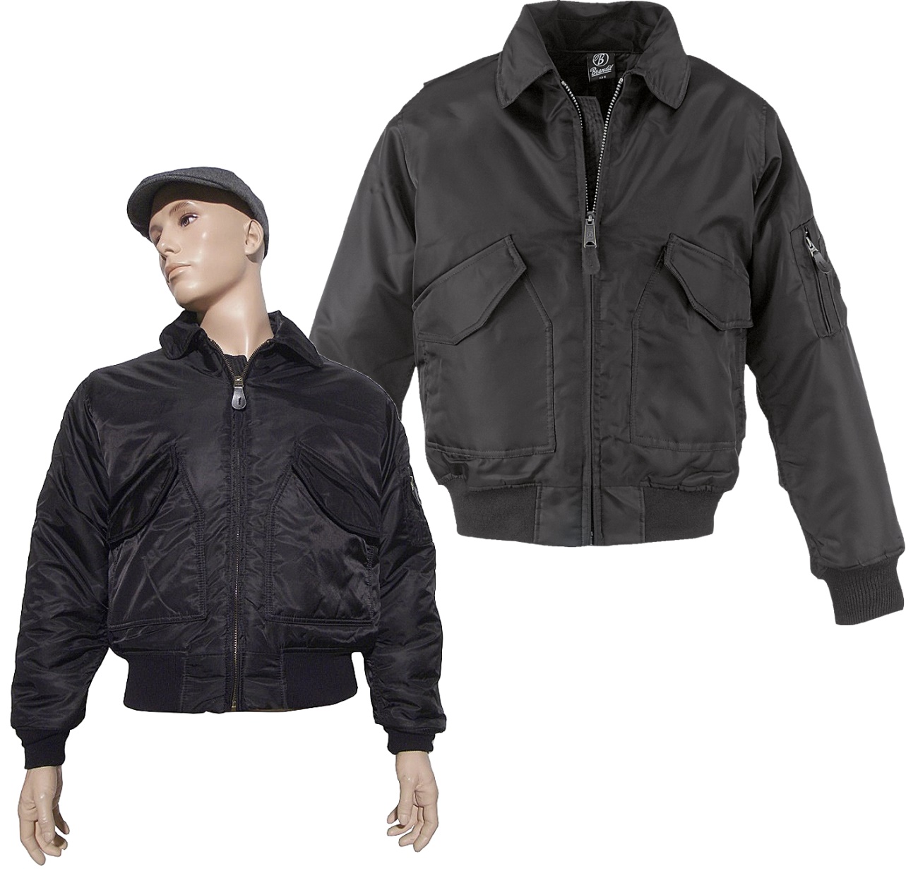 Brandit CWU Fliegerjacke 3110 Pilotenjacke bis Übergrösse