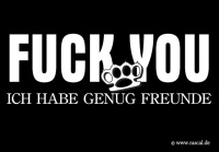 Aufkleber Fuck You - gratis