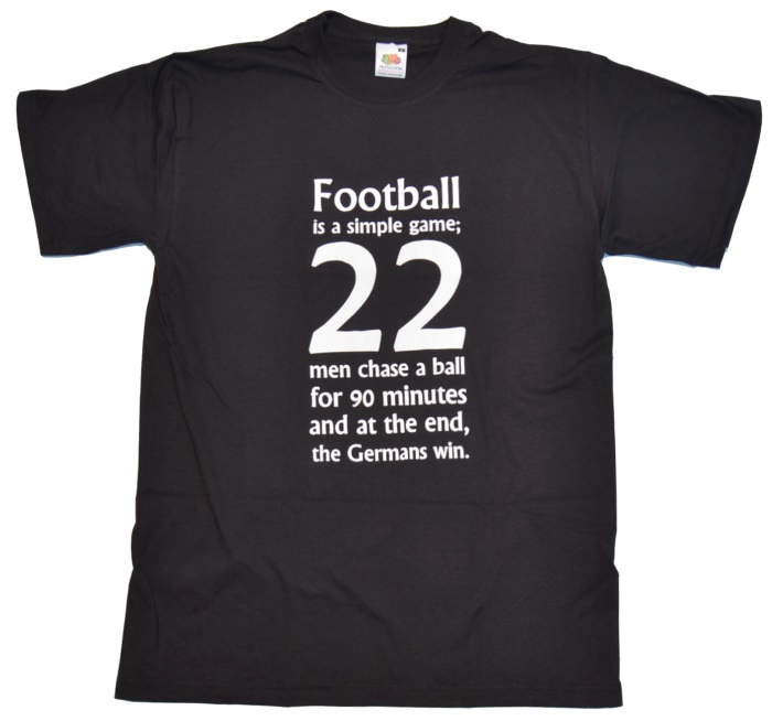 T-Shirt Football is a simple game