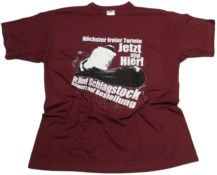 T-Shirt Dr. Med Schlagstock G511