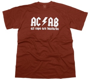 T-Shirt AC/AB All Cops Are Bastards G6