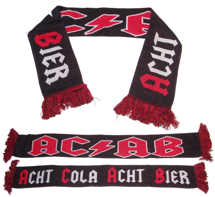 Schal Acht Cola Acht Bier A.C.A.B. !