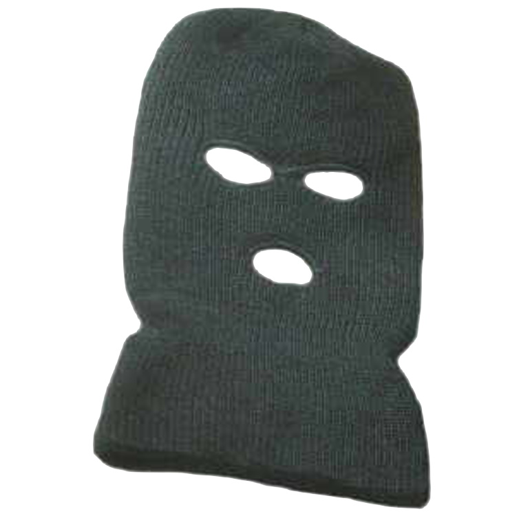 Balaclava Sturmhaube 2-Loch grün/weiß - 3. Halbzeit Sturmhauben - Rascal  Streetwear - Online-Shop - Details - SHWG2 3 Halbzeit