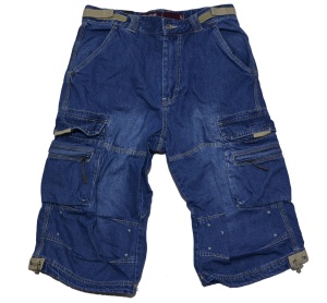 Jet Lag Cargo-Jeans-Short Safety B denim