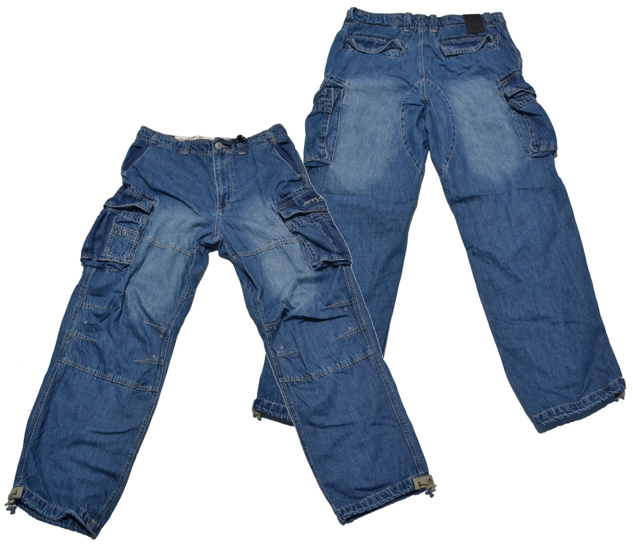 Jetlag Cargo Jeans Hose Safety denim lang Länge 30 und 32