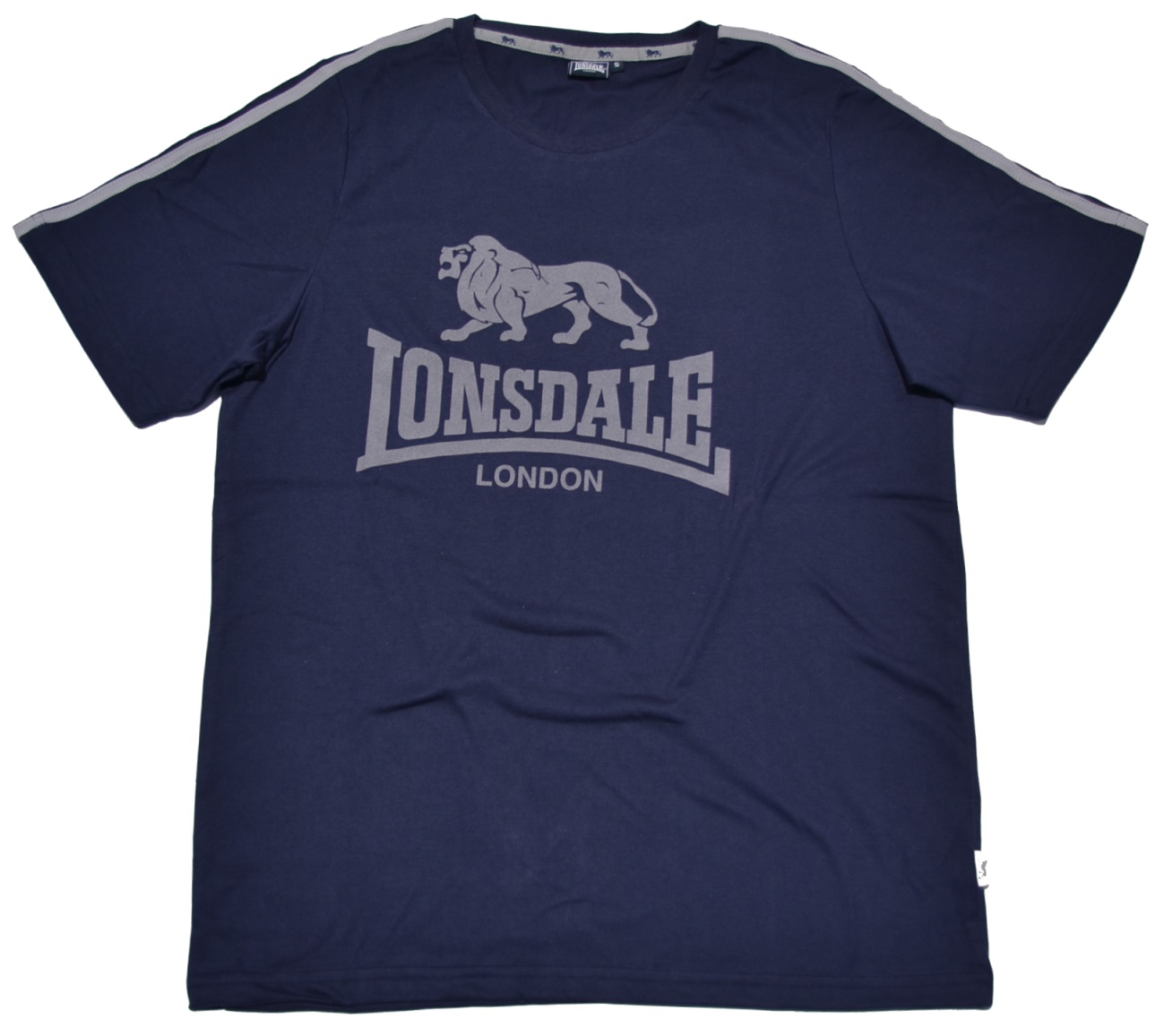 Lonsdale London TShirt 2 Streifen Löwen Logo Lonsdale Shop 595036ng