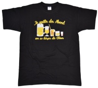 T-Shirt Je später der Abend