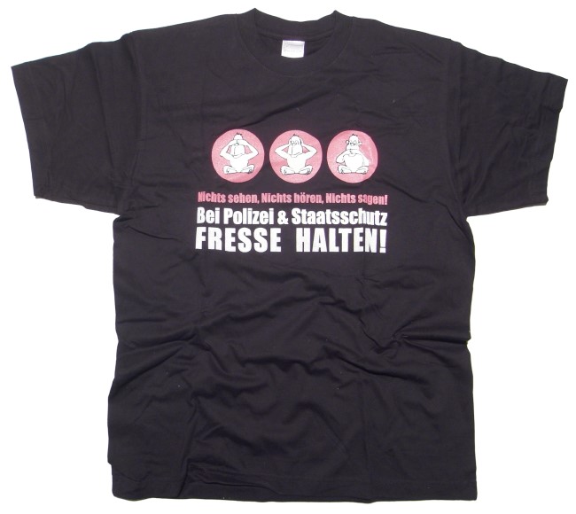 TShirt Nichts sehen, Nichts hören, Nichts sagen! Streetwear Shop TShirt Nichts sehen, Nichts hören, Nichts sagen! Streetwear Shop