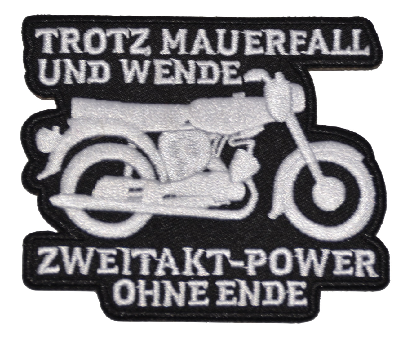 Aufnäher Simson Motiv Trotz Mauerfall und Wende