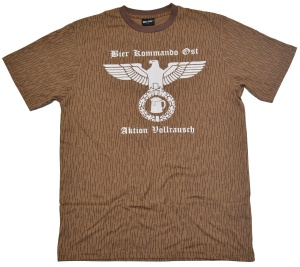 T-Shirt Bier Kommando Ost G306 NVA tarn
