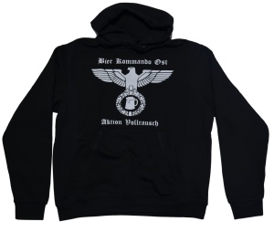 Kapuzensweatshirt Bier Kommando Ost G306