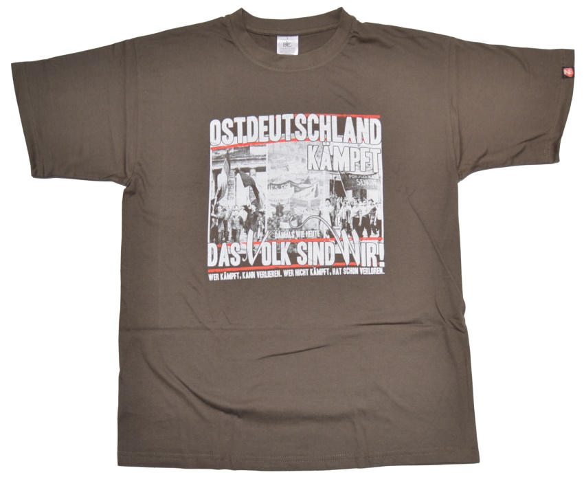 T-Shirt Ostdeutschland kämpft