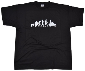 T-Shirt Evolution mit Simson Schwalbe Motiv G30