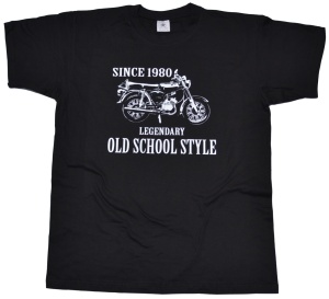 T-Shirt Legendary Old School Style S51 G517