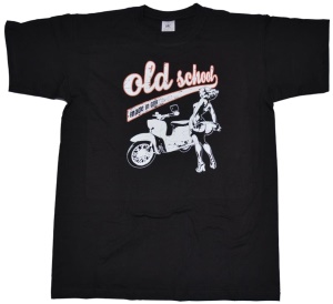 T-Shirt Old School made in GDR Simson Schwalbe G516