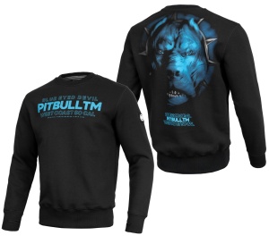 Pit Bull West Coast Sweatshirt Blue Eyed Devil V