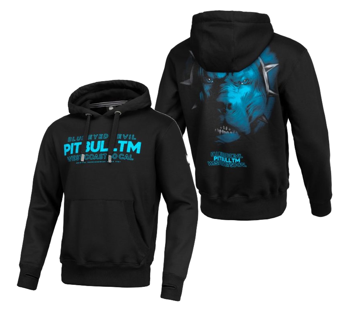 Pit Bull West Coast Kapuzensweat Hooded Blue Eye Devil V