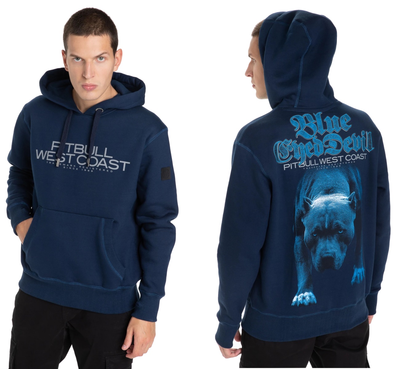 Pit Bull West Coast Kapuzensweat Hooded B.E.D. 21