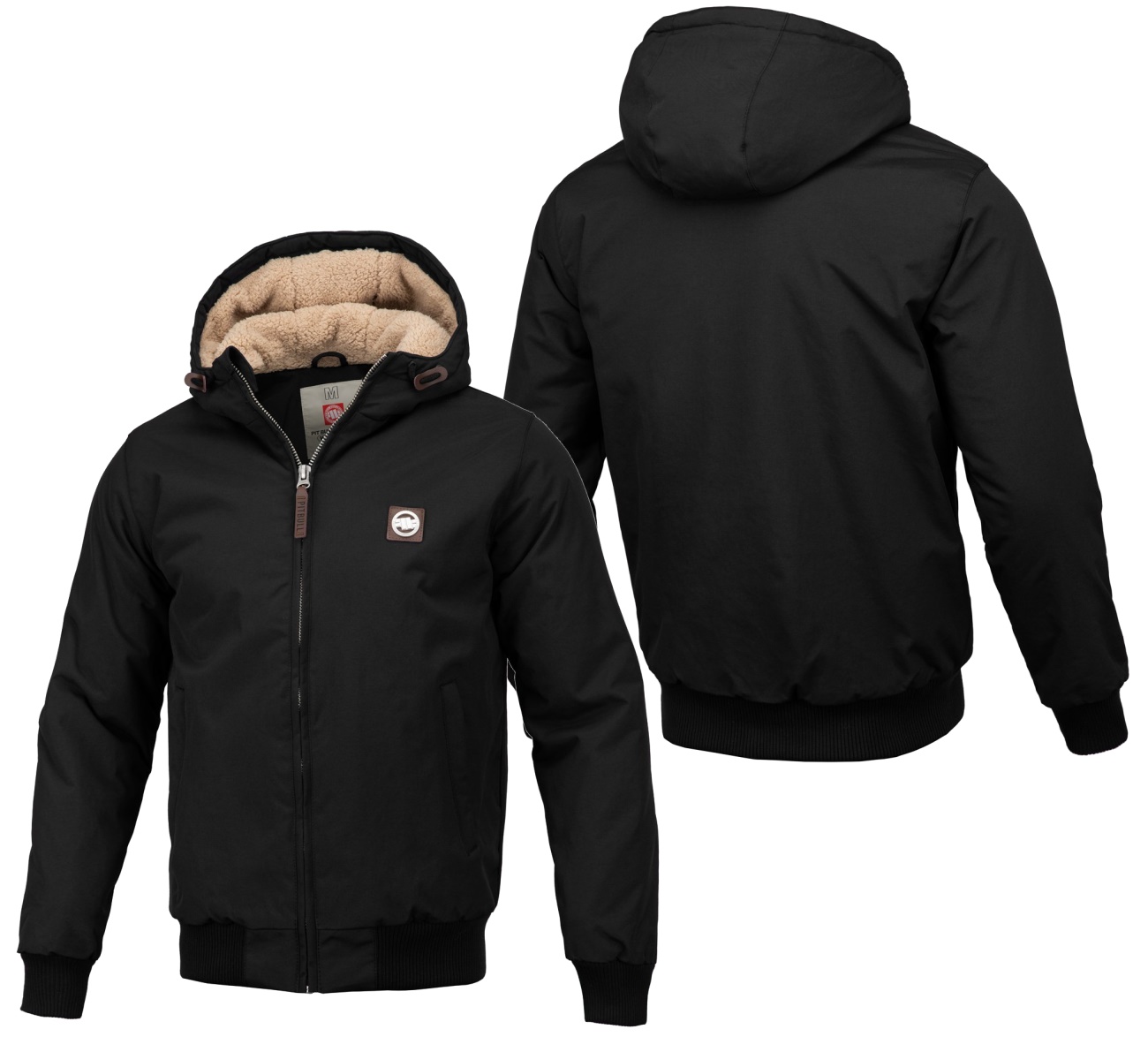 Pit Bull West Coast Sherpa Hooded Jacket Elkwood 3