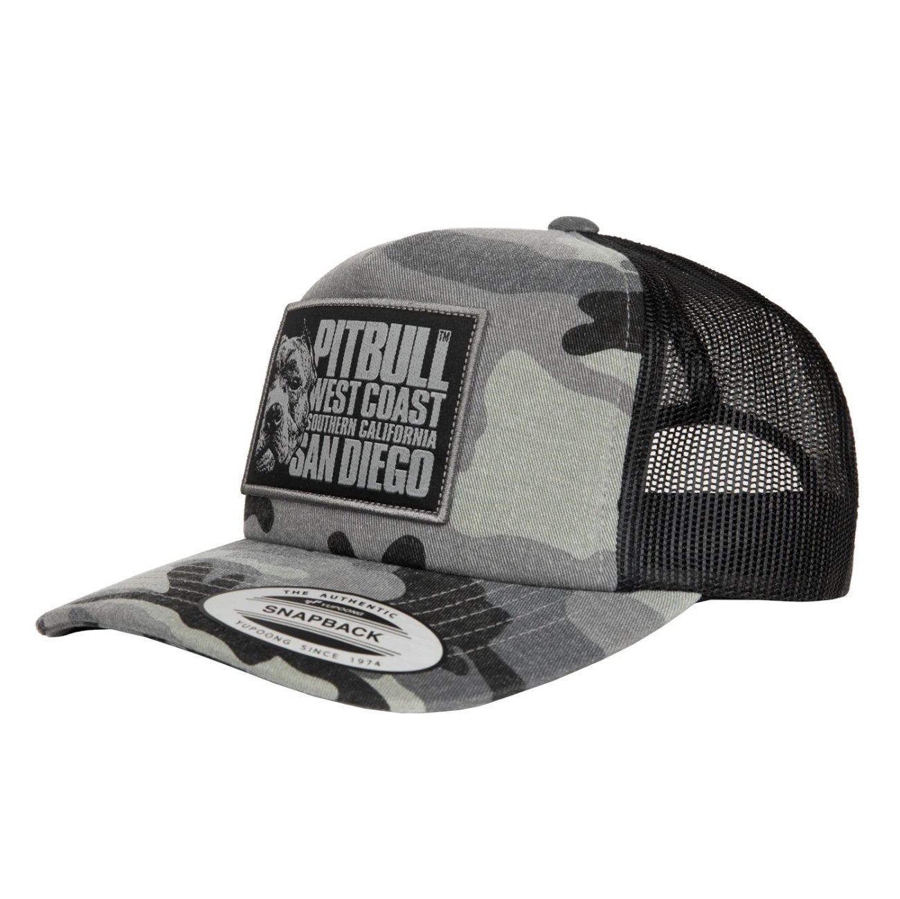 Pit Bull West Coast Basecap Trucker Blood Dog