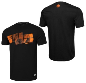 Pit Bull West Coast T-Shirt Orange Dog Logo