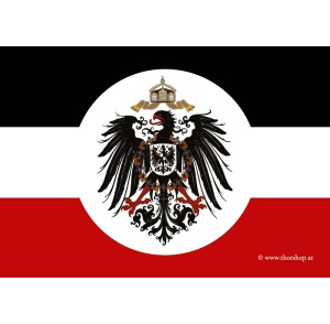 Aufkleber Deutsches Kaiserreich mit Adler - Gratis