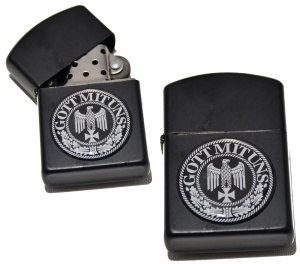 Sturm bzw. Benzinfeuerzeug Gott mit uns Sturm bzw. Benzinfeuerzeug Gott mit uns