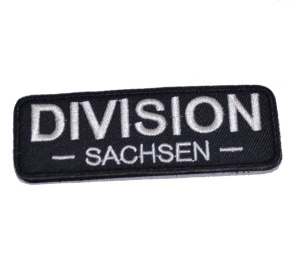 Klettaufnäher Division Sachsen Klettaufnäher Division Sachsen