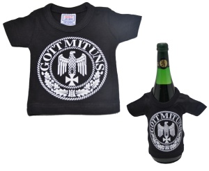 Mini Deko T-Shirt Gott mit uns K3