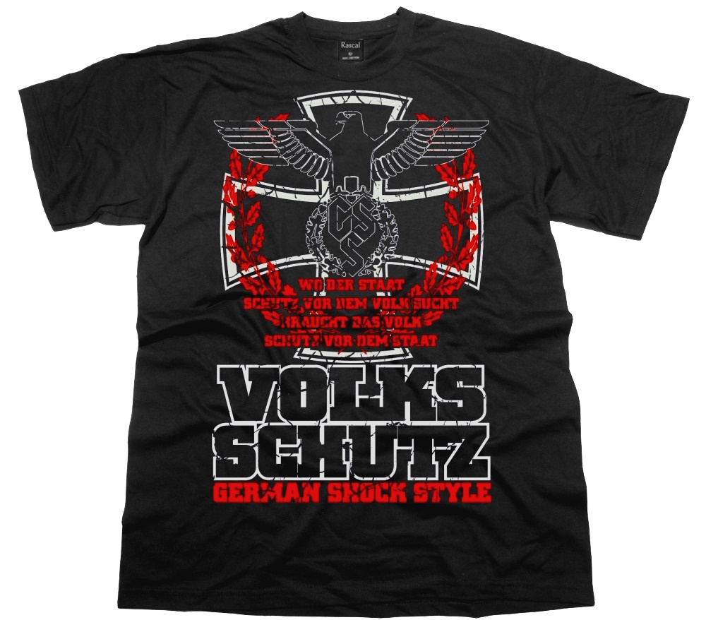 T-Shirt GSS German Schock Style Volksschutz G530