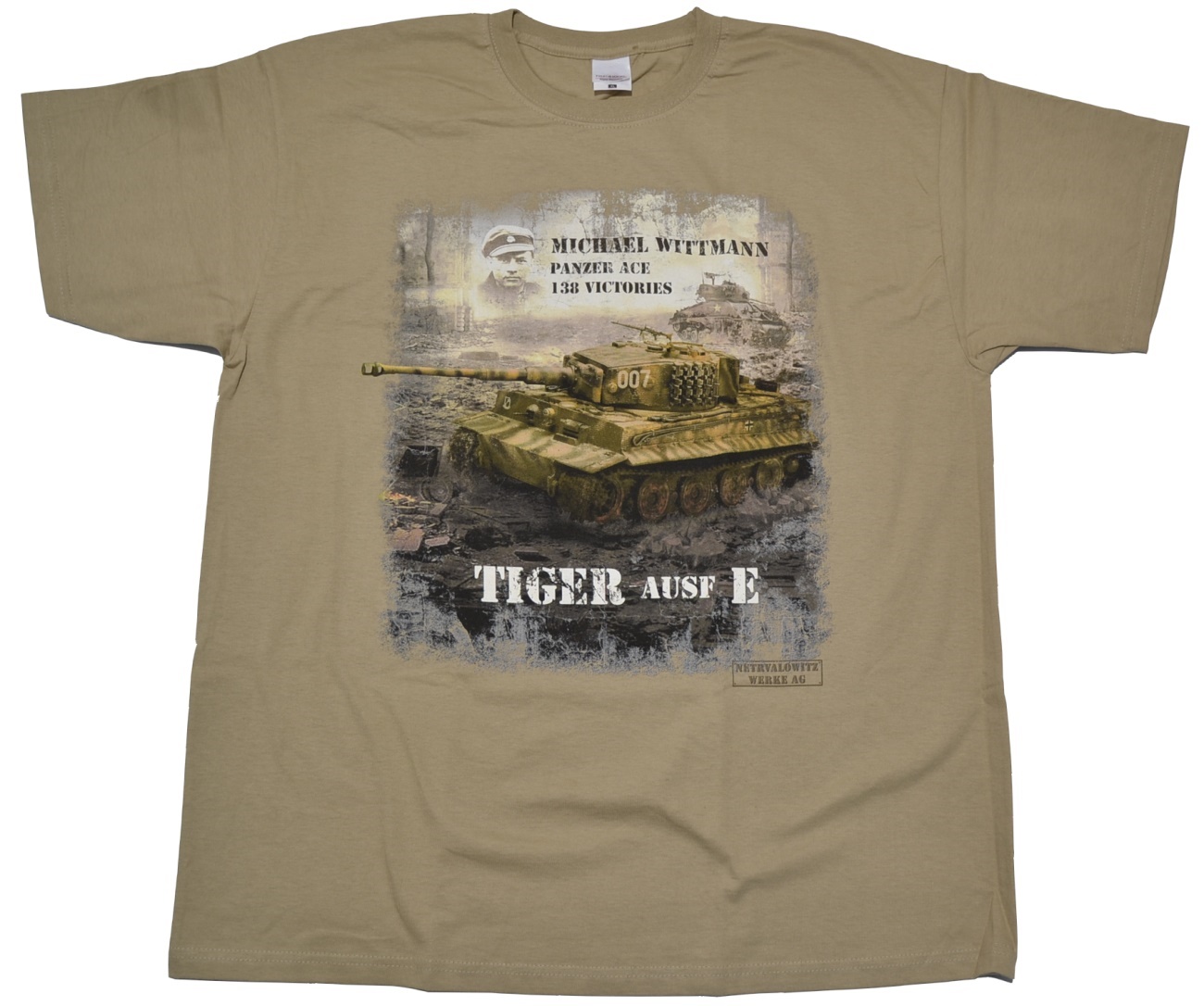 T-Shirt Panzer Ass Michael Wittmann Tiger Tank