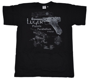 T-Shirt Luger P08 Motiv II