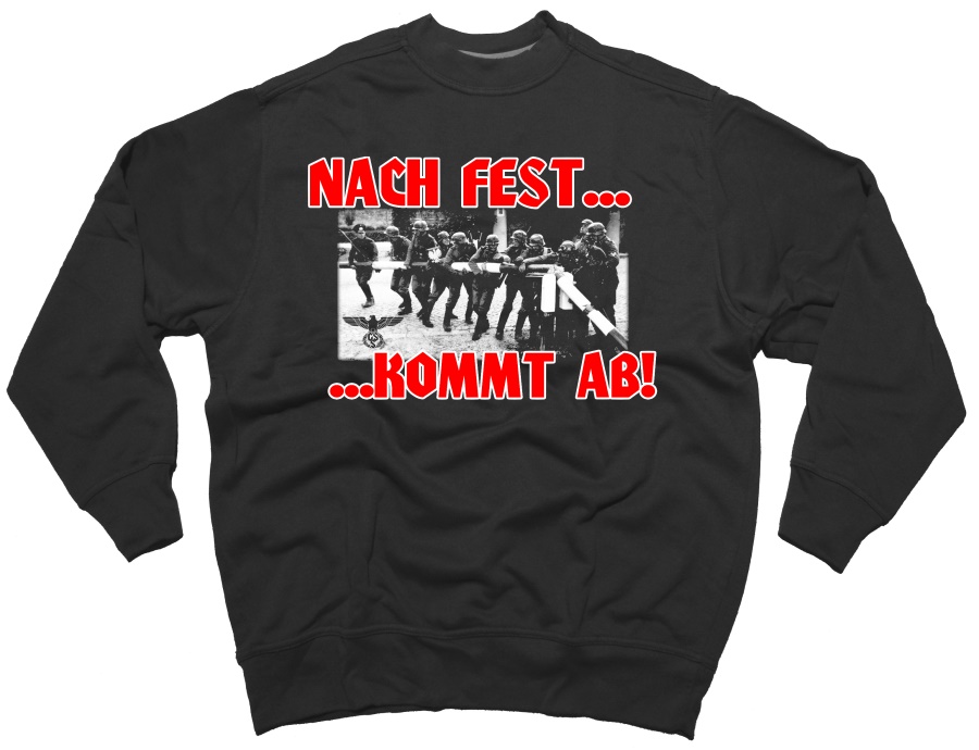 GSS Sweatshirt Nach fest kommt ab G544