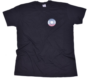T-Shirt Schwarze Sonne dreifarbig
