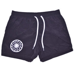 Freizeit und Badeshort Schwarzer Sonne