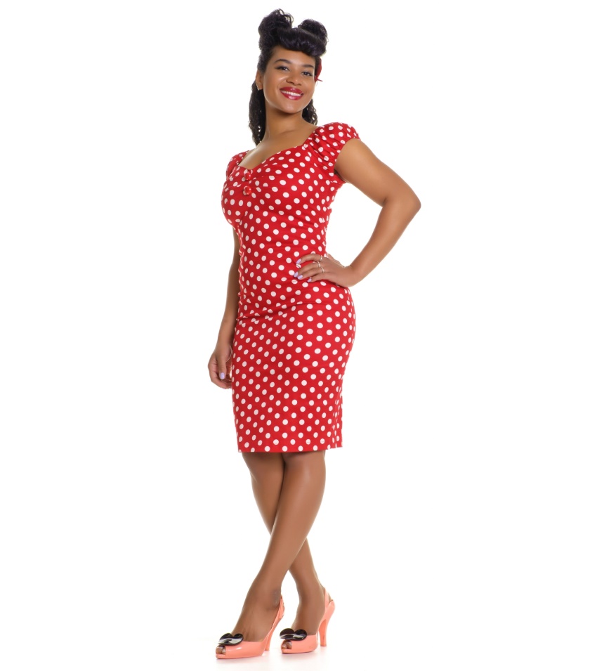 Pencil Dress/Bleistiftkleid Dolores Collectif Rockabilly