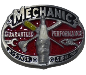 Gürtelschnalle Mechanic