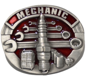 Gürtelschnalle Mechanic